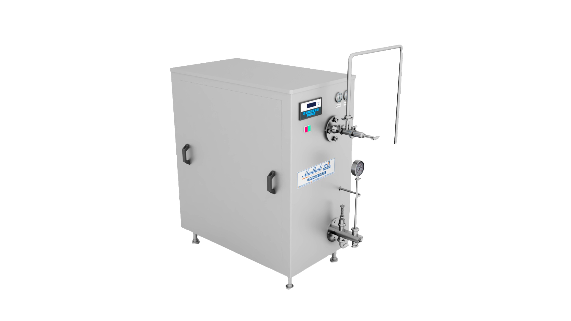 Continuous Freezer Side View